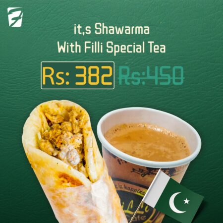 ST Deal (Shawarma + Filli Special Tea)
